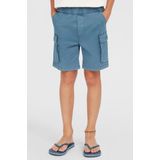 O´neill - Cargo Shorts - Blauw - Katoen - Elastische Tailleband