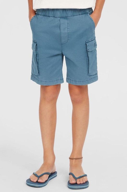 O´neill - Cargo Shorts - Blauw - Katoen - Elastische Tailleband
