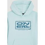 O'Neill - Hoodie - Lichtblauw - Sweatmateriaal - Capuchon, Lange Mouwen, Kangoeroezak