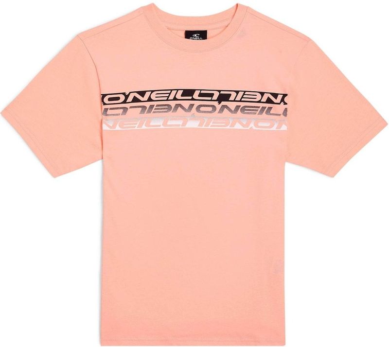 O'Neill - Stripe - T-shirt - Roze - Jongens