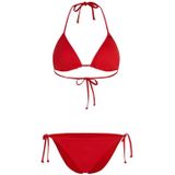 Essentials - Capri Bondey - Triangelbikini - Zwart - Nylon