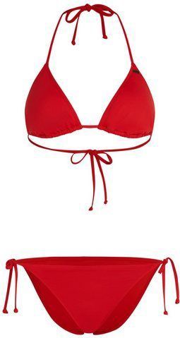 Essentials - Capri Bondey - Triangelbikini - Zwart - Nylon