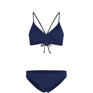 Essentials Baay Maoi Bikini Set - Cheeky-Fit - Gekruiste Voorkant - Zwart - Nylon