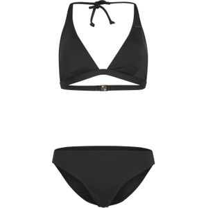 Essentials - Maria Cruz - Halterbikini - Zwart - TACTEL®