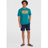 O'Neill - Sweatshort - Donkerblauw - Semi-geborstelde Sweatstof