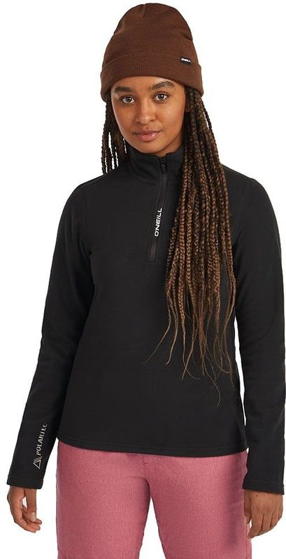 O´neill - FWC Cruz - Fleece Jack - Zwart - Halve Rits