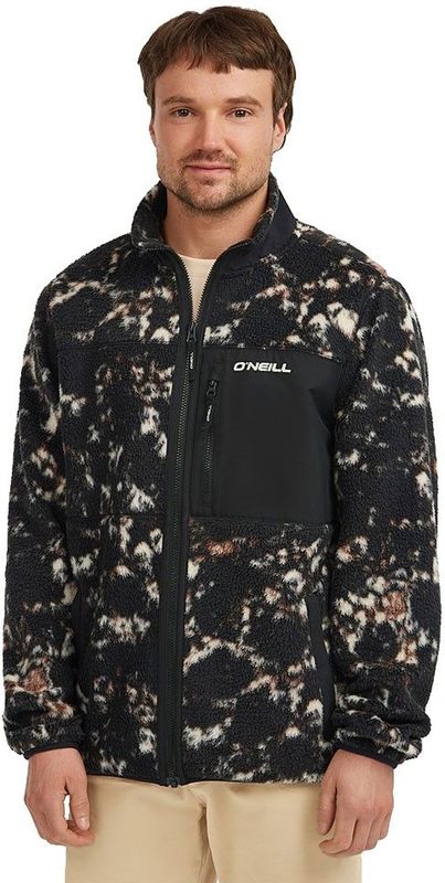 O'neill - Must-have High Pile Fleece - Zwart - Met Volledige Rits