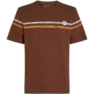 O'Neill - O'Riginals Stripe - T-shirt - Bruin