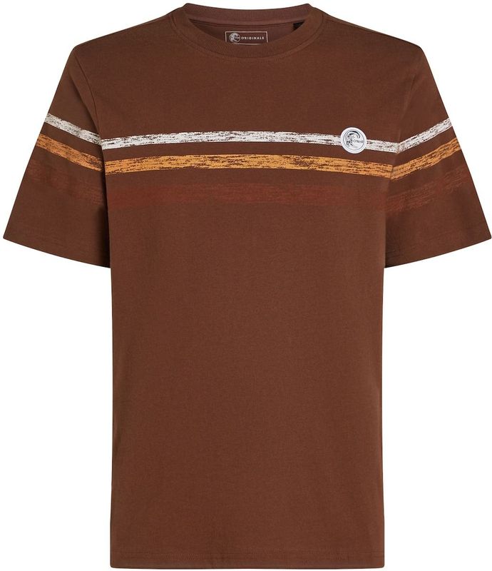 O'Neill - O'Riginals Stripe - T-shirt - Bruin