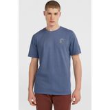 O'Neill - O'Riginals Retro Back-Print - T-shirt - Blauw