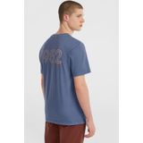 O'Neill - O'Riginals Retro Back-Print - T-shirt - Blauw