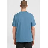 O'Neill - Chest-Print - T-shirt - Blauw - 100% Katoen