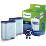 Philips - AquaClean Waterfilter - 2 Stuks - Geschikt voor Saeco Machines