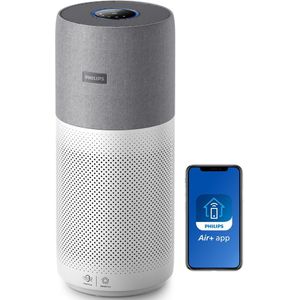 Philips 4000i Series AC4236/10 - Luchtreiniger met HEPA Filter voor XL-ruimten - 610 m³/u - Wit / Grijs - App Connected
