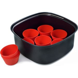Philips HD9956/00 - Airfryer accessoire - Bakset met 9 muffin cups