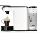 Philips SENSEO SCHAKELAAR MET HD6592/04 - Koffiezetapparaat met cupjes - Wit - Zilver - Zwart