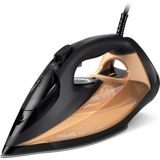 Philips DST7040/80 - Stoomstrijkijzer - Zwart / Goud - Zelfreinigend