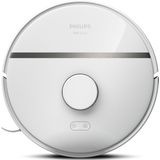 Philips HomeRun Aqua 3000 Series XU3000/02 - Robotstofzuiger met Dweilfunctie - Wit / Metallic - App Connected