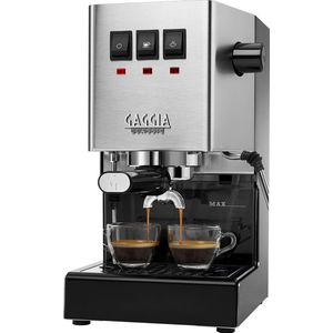 Gaggia New Classic Evo Inox Siebträger Espressomaschine - Edelstahl