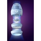 Philips 1000 Series Fabric Shaver GCA2100/20 - Pluizenverwijderaar - Kledingontpluizer met Snoer - Blauw / Wit