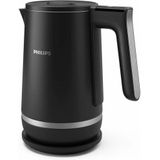 Philips 7000 Series Elektrischer Wasserkocher HD9396/90, 1,7l - Schwarz