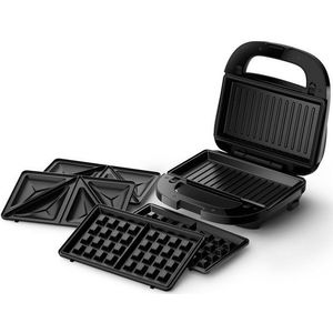 Philips Hd2350/80 Tosti-apparaat Zilver