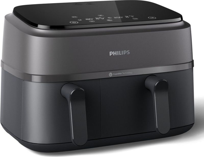 Philips 3000 series NA3 Airfryer met twee manden uit de 3000 serie