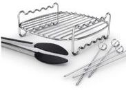 Philips Accessoire voor Airfryer 6,2 l, 8,3 l en 9 l - 2-laagse kookset HD9920/00
