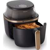 Philips 3000 Series Airfryer - NA331/00 - Kijkvenster - RapidAir Plus - 6.2L - Tot 5 Personen - Zwart