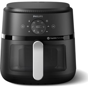 Philips Versuni 2000 - Heteluchtfriteuse - 6.2 Liter - 1700 Watt - Zwart