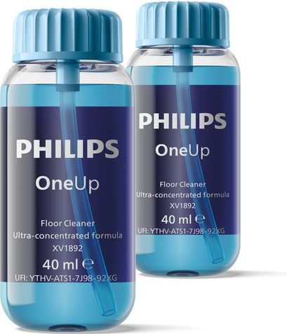 Philips - OneUp - Vloerreiniger - Blauw - 2-pack