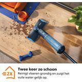 Philips OneUp Elektrische Dweil 3000 series XV3101/01 - Dweilsysteem - Vloerreiniger - Vuil water opzuigen - 1 stand - 50min dweilen - Geen emmer nodig