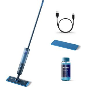 Philips OneUp Elektrische Dweil 3000 series XV3101/01 - Dweilsysteem - Vloerreiniger - Vuil water opzuigen - 1 stand - 50min dweilen - Geen emmer nodig