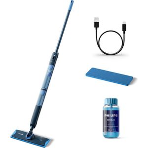 Philips OneUp Elektrische Dweil 5000 series XV5113/01 - Dweilsysteem - Vloerreiniger - Vuil water opzuigen - 2 standen - 70min dweilen - Geen emmer nodig