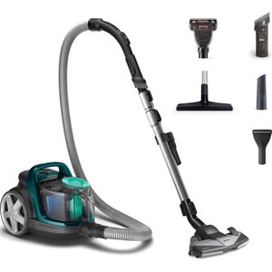 Philips FC9555/09 Stofzuiger zonder Zak - Blauw - Kunststof - 900W