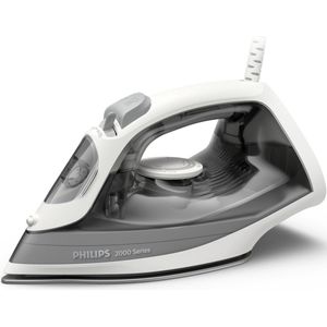 Philips 2000 series DST2020/ strijkijzer Stoomstrijkijzer Keramische zoolplaat 2000 W Grijs, Wit