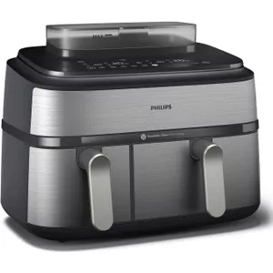 Domo Deli-fryer DO536FR heteluchtfriteuse Inox/zwart, 5.5 Liter