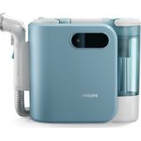 Philips Wasch-Sauger XW3193/11 3000 Series mit 2 Bürsten unterschiedlicher Größe, 400 W, beutellos, reinigt zahlreiche weiche Oberflächen, kompakt, Blau / Seidenweiß
