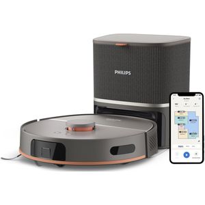 Philips Xu5100/10 Homerun 5000-serie Robotstofzuiger Met Dweilfunctie Grijs