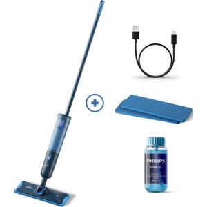Philips OneUp 3000 series + extra dweildoek - Elektrische dweil - XV3101/11