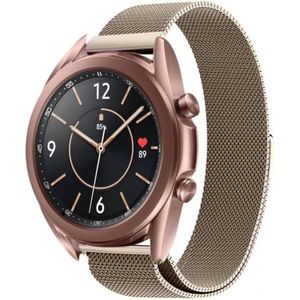 Strap-it Samsung Galaxy Watch 3 Milanese band 41mm (champagne)