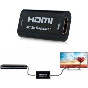 HDMI 2.0 signaalversterking extender 40 meter hdmi2.0 repeater versterker 4 K moeder aan moeder 4K60HZ