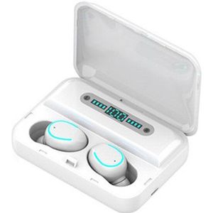 Tws Bluetooth 5.0 Koptelefoon 2200Mah Opladen Doos Draadloze Hoofdtelefoon 9D Stereo Sport Waterdichte Oordopjes Headsets Met Microfoon