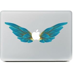 Angel's blauwe vleugels Vinyl Decal Notebook sticker op Laptop Sticker voor DIY Macbook Pro Air 11 13 15 inch Laptop huid