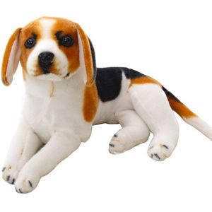 Xiaolang Simulatie Beagle Hond Pluchen Speelgoed, Animal Pluchen Speelgoed, Kinderspeelgoed, Home Decoratie, kerstcadeaus