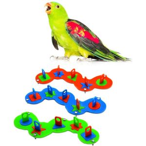 Intelligentie Training Papegaai Speelgoed Vogelkooi Speelgoed voor Parrot Parkiet Ara Puzzel