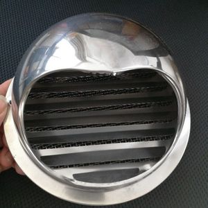 Rvs Air Vent Grille Metal Chrome Muur Ventilatie Ducting Cover Grid