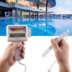 -101 CL2 Ph Chloor Tester Water Quality Monitor Meter Wit Draagbare Huis Zwembad Aquarium Ph Test Gereedschap