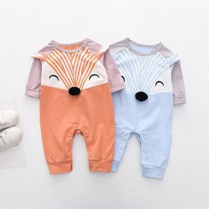 Baby Kleding Lange Mouw Puur Katoen Infantis Kleding Romper Cartoon Kostuum Bebe 9/12/24 M Pasgeboren Jongen Meisje Herfst kleding