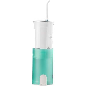 Draagbare Comfortabele Dental Water Flosser Batterij Operated Met Inklapbare Orale Elektrische Monddouche Voor Reizen
